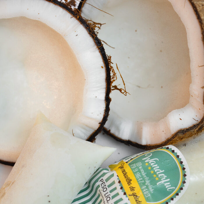 Geladinho sabor Coco